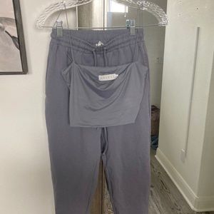 Meshki jogger and crop set